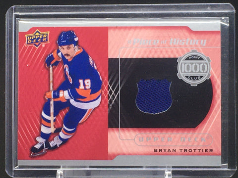 2018 UPPER DECK SERIES TWO - A PIECE OF HISTORY - B. TROTTIER - #PC-BT - JERSEY