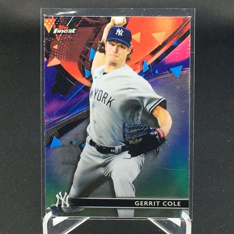 2021 TOPPS FINEST - SKY BLUE REFRACTOR - SINGLES -