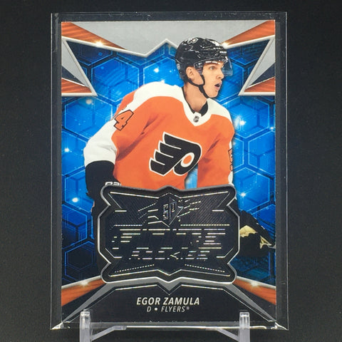 2020 UPPER DECK SPX HOCKEY - FINITE ROOKIES - E. ZAMULA - #F-19 - RC