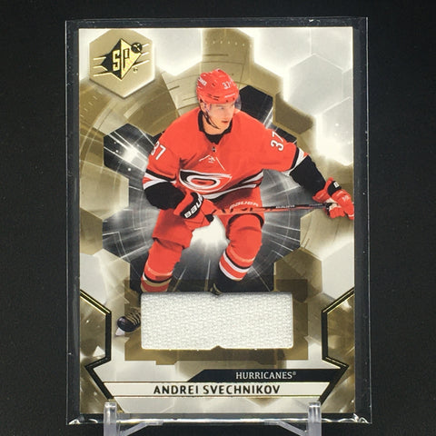 2020 UPPER DECK SPX HOCKEY - A. SVECHNIKOV - #37 - JERSEY