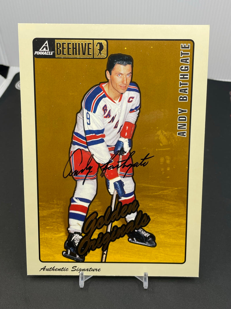 1998 PINNACLE BEEHIVE - BOXTOPPER - GOLDEN ORIGINALS - JUMBO - ANDY BATHGATE -