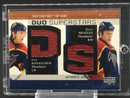 2003 UPPER DECK TOP DUOS - DUO SUPERSTARS - I. KOVALCHUK / D. HEATLEY - #S-KH - #'D/99 - DUAL JERSEY - RC