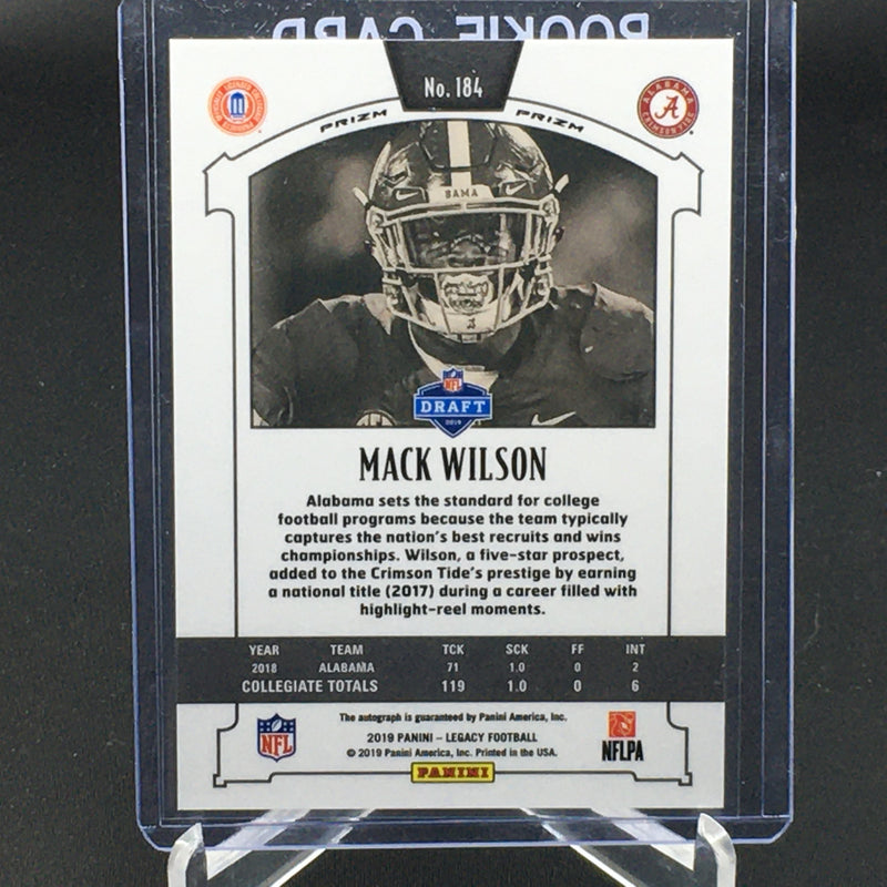 2019 PANINI LEGACY - PRIZM - M. WILSON -
