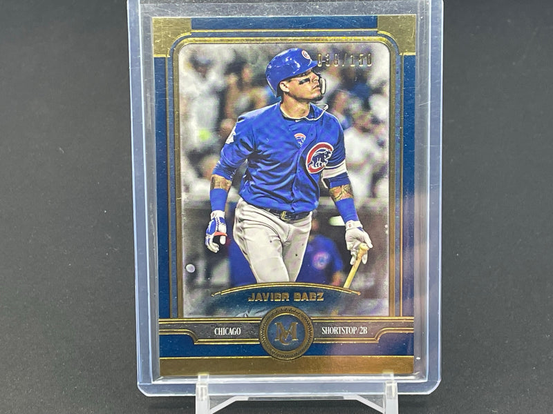2019 TOPPS MUSEUM COLLECTION - SAPPHIRE - J. BAEZ - #21 - #'D/150