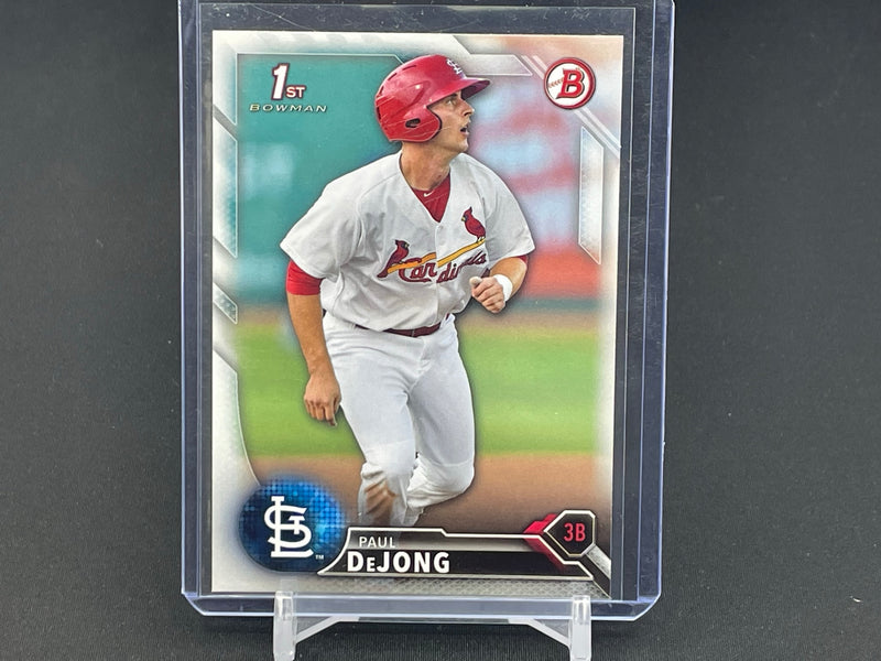 2016 TOPPS BOWMAN - 1ST BOWMAN - P. DEJONG -