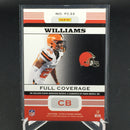 2019 PANINI PLATES & PATCHES - FULL COVERAGE - G. WILLIAMS - #FC33 - #'D/25 - JUMBO PATCH