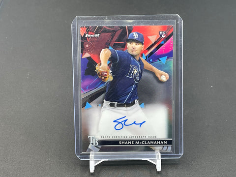 2021 TOPPS FINEST - S. McCLANAHAN - #FA-SM - AUTOGRAPH - RC