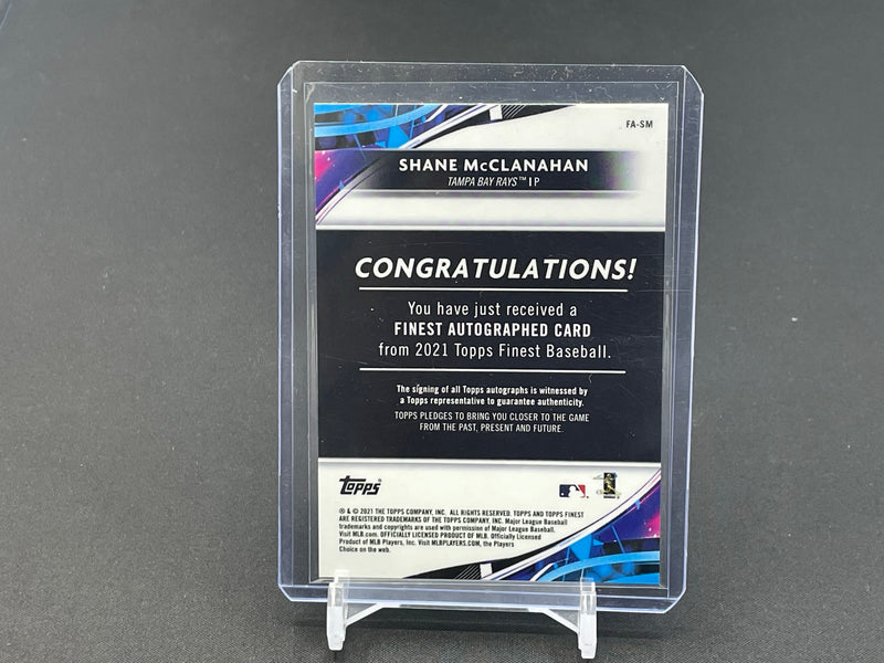 2021 TOPPS FINEST - S. McCLANAHAN -