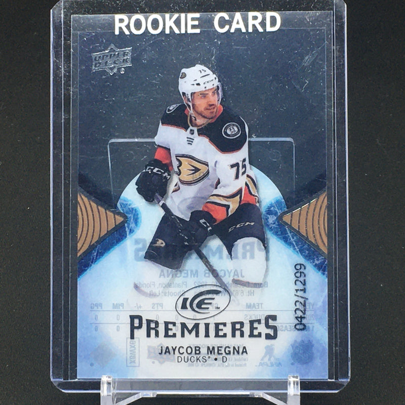 2017 UPPER DECK ICE - PREMIERES -
