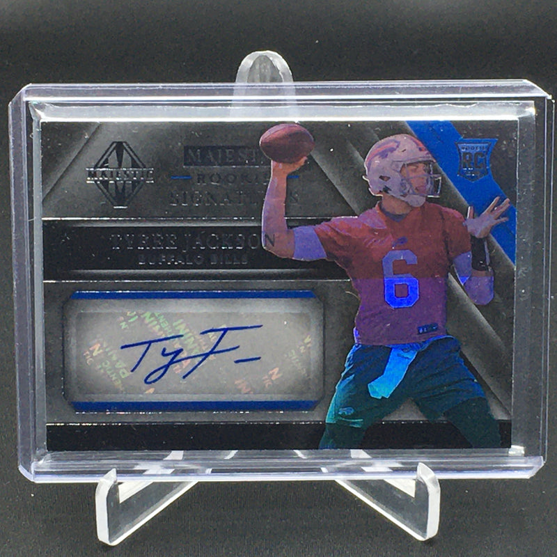 2019 PANINI MAJESTIC - ROOKIE SIGNATURES - T. JACKSON - #162 - #'D/99 - AUTOGRAPH - RC