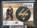 2014 UPPER DECK TRILOGY - SIGNATURE PUCKS - C. PERRY -