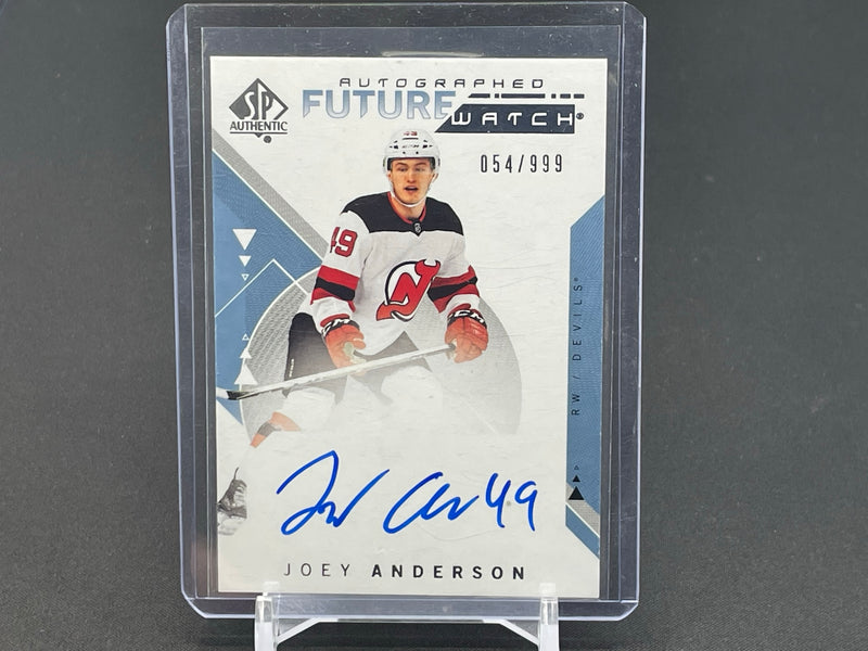 2018 UPPER DECK SP AUTHENTIC - FUTURE WATCH AUTO - J. ANDERSON -