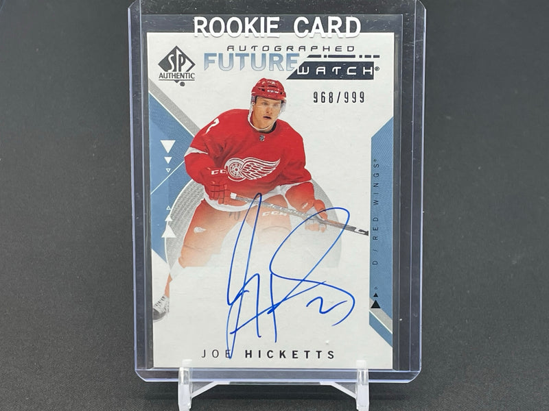 2018 UPPER DECK SP AUTHENTIC - FUTURE WATCH AUTO - J. HICKETTS - #228 - #'D/999 - AUTOGRAPH - RC