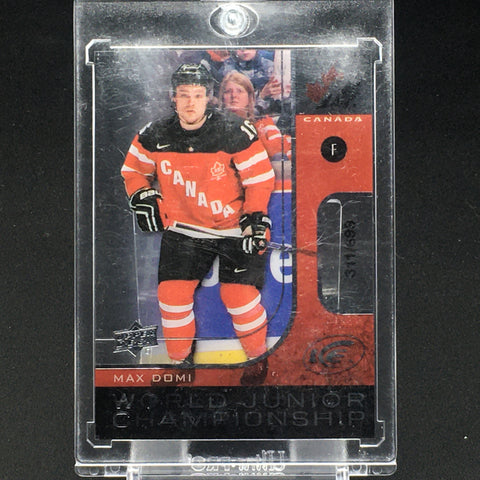 2015 UPPER DECK ICE  - WORLD JUNIOR CHAMPIONSHIP - M. DOMI - #WJ-MD - #/699
