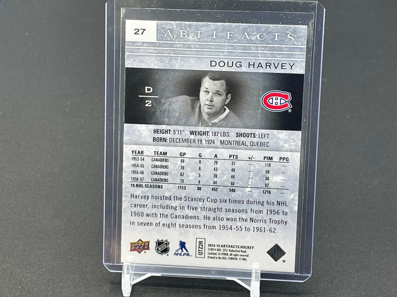 2014 UPPER DECK ARTIFACTS - D. HARVEY -