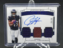 2019 PANINI NATIONAL TREASURES - NFL GEAR - J. HILL - #RST-JH - #'D/99 - TRIPLE RELIC - AUTOGRAPH