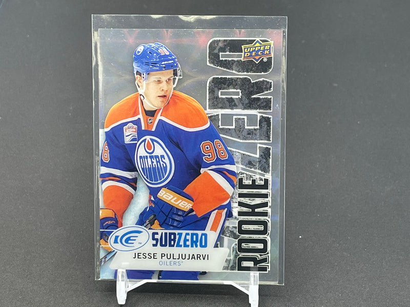 2017 UPPER DECK ICE - SUBZERO ROOKIE - J. PULJUJARVI -