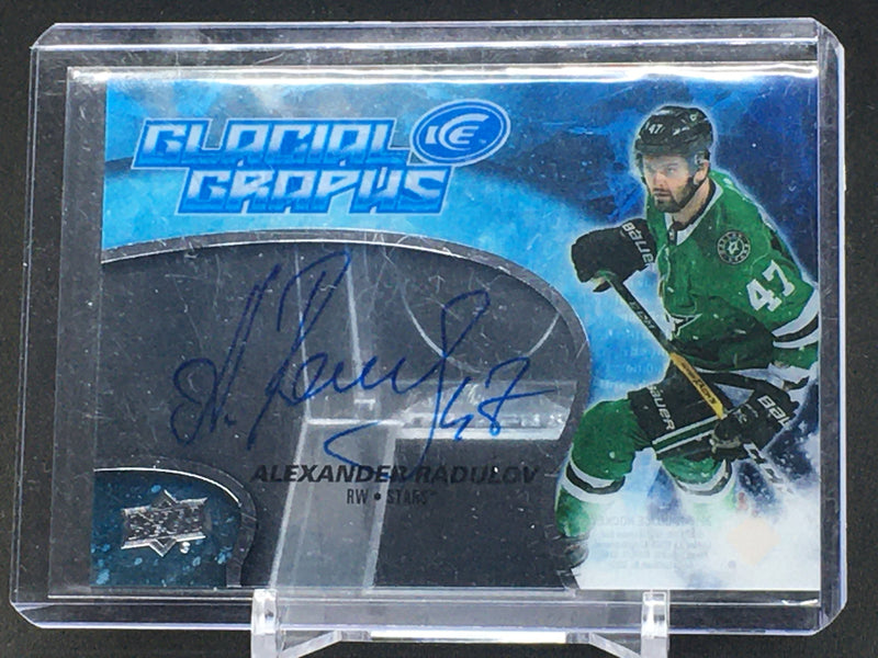 2018 UPPER DECK ICE HOCKEY - GLACIAL GRAPHS - A. RADULOV -