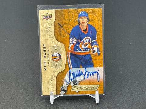 2018 UPPER DECK ENGRAINED - M. BOSSY - #47 - AUTOGRAPH