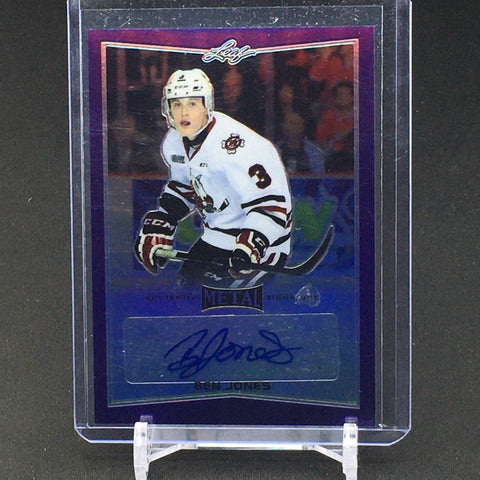 2016 LEAF METAL - B. JONES - #BA-BJI - #'D/15 - AUTOGRAPH - PURPLE