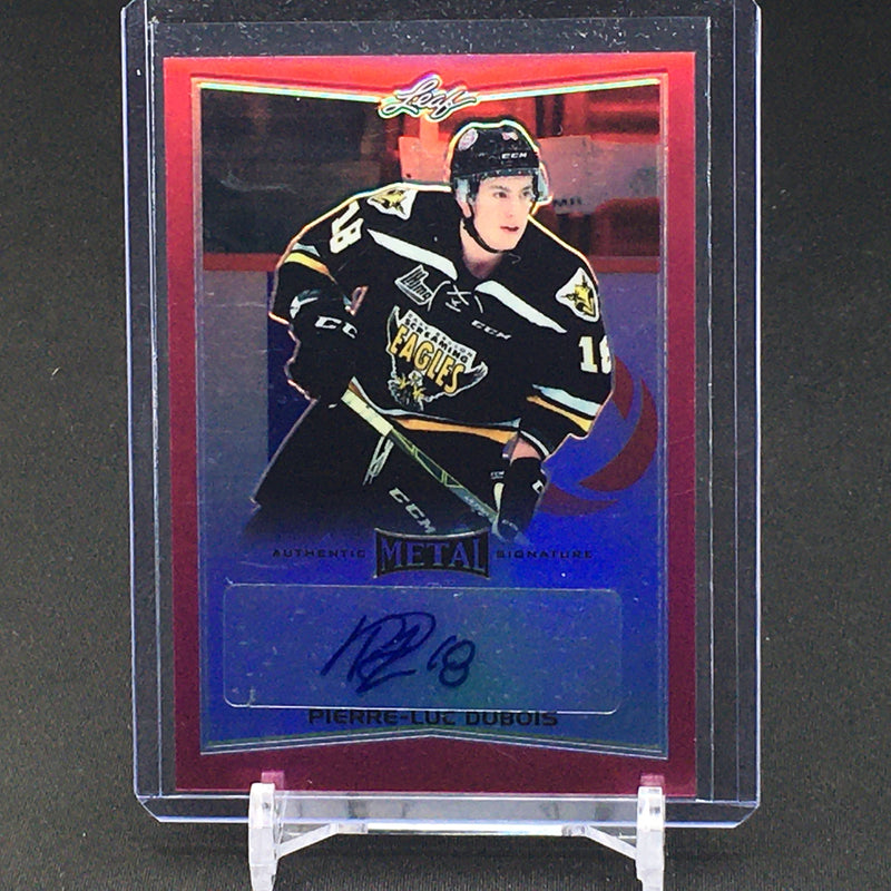 2016 LEAF METAL - IN THE GAME - P. DUBOIS - #BA-PDI - #'D/10 - AUTOGRAPH - PINK