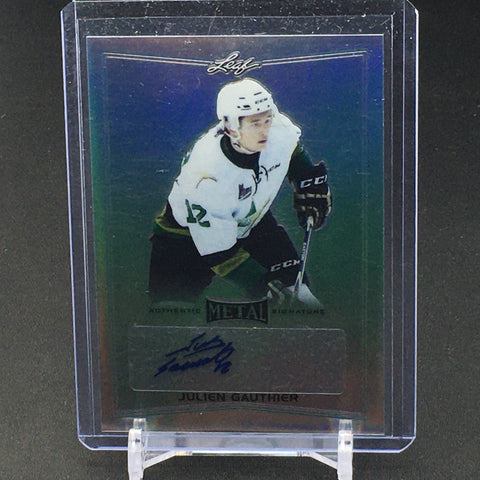 2016 LEAF METAL - J. GAUTHIER - #BA-JGI - AUTOGRAPH