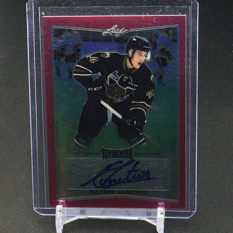 2016 LEAF METAL - M. COMTOIS - #BA-MCI - #'D/10 - AUTOGRAPH - PINK
