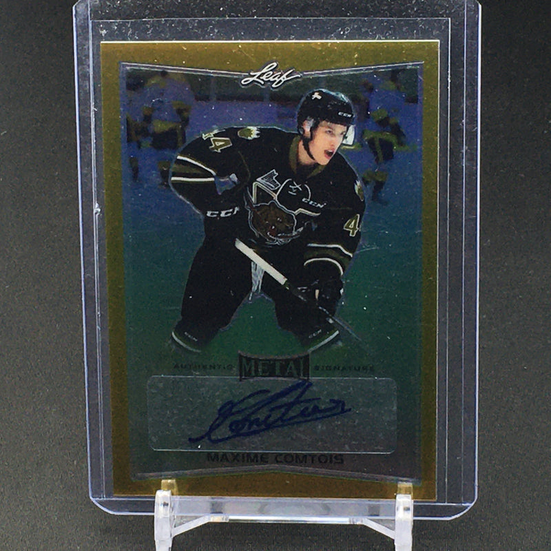 2016 LEAF METAL - M. COMTOIS - #BA-MCI - #'D/1 - AUTOGRAPH - GOLD