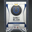 2018 PANINI CERTIFIED - MIRROR SIGNATUES - RED - Q. WILSON - #MS-QW - #'D/60 - AUTOGRAPH