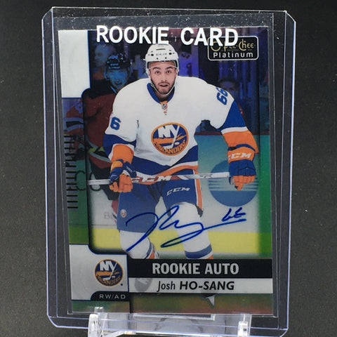2017 UPPER DECK O-PEE-CHEE PLATINUM - ROOKIE AUTO - J. SANG - #R-JH - AUTOGRAPH - RAINBOW