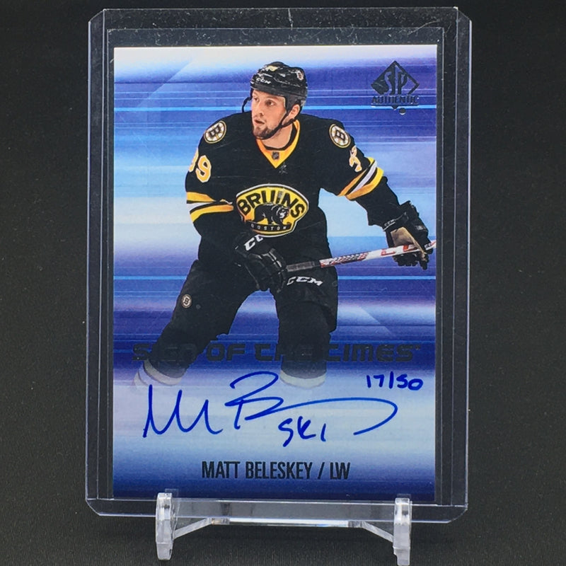 2015 SP AUTHENTIC HOCKEY - M. BELESKEY - #SOTT-BS - #'D/50 - AUTOGRAPH