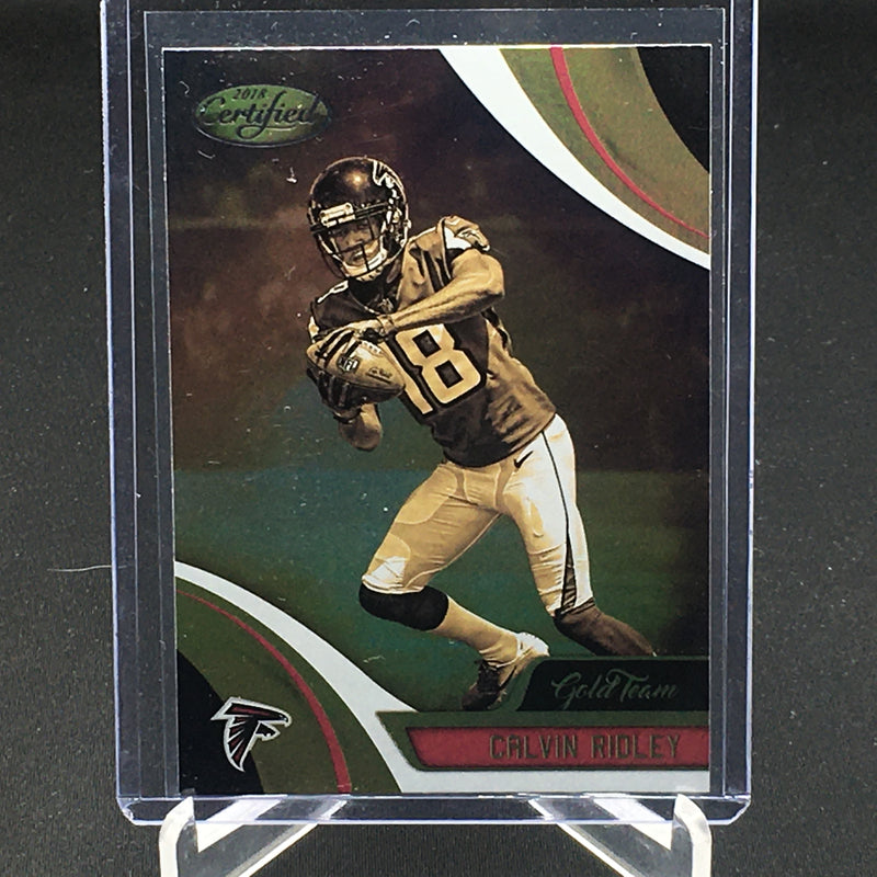 2018 PANINI CERTIFIED - GOLD TEAM - C. RIDLEY -