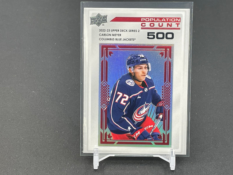 2022 UPPER DECK SERIES TWO - POPULATION COUNT 500 - C. MEYER -