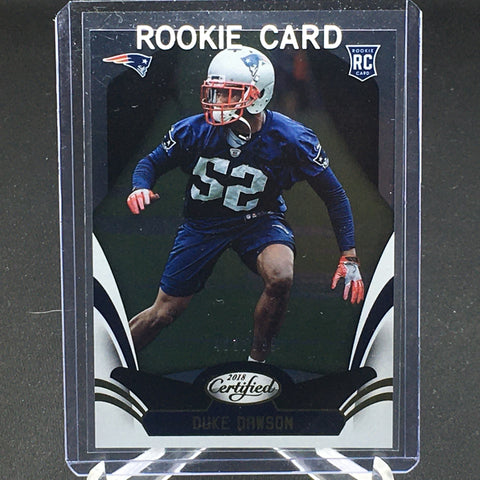 2018 PANINI CERTIFIED - MIRROR PARALLEL - D. DAWSON - #174 - #'D/999 - RC