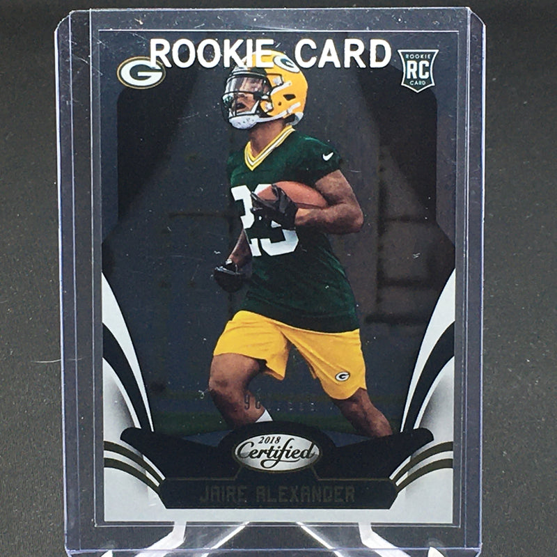 2018 PANINI CERTIFIED - MIRROR PARALLEL - J. ALEXANDER - #152 - #'D/999 - RC