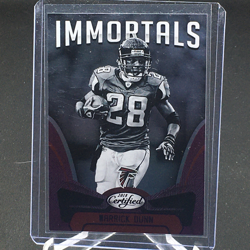 2018 PANINI CERTIFIED - IMMORTALS - PURPLE - W. DUNN - #111 - #'D/10
