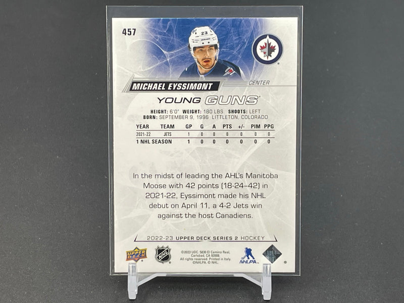 2022 UPPER DECK SERIES TWO - YOUNG GUNS - M. EYSSIMONT -