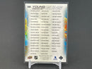 2022 UPPER DECK SERIES TWO - YOUNG GUNS CHECKLIST - J. SLAFKOVSKY / S. WRIGHT -