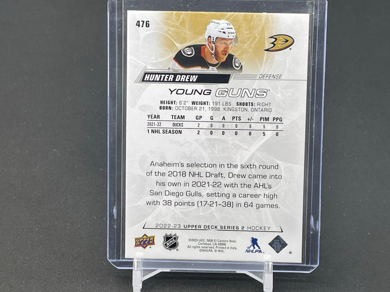 2022 UPPER DECK SERIES TWO - YOUNG GUNS - H. DREW -