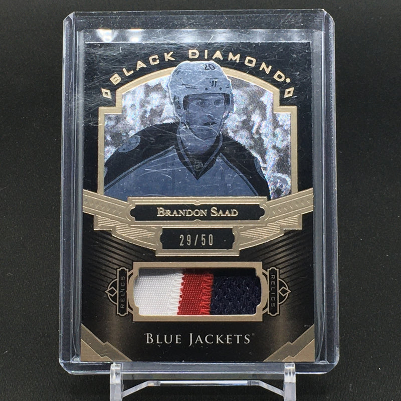 2016 UPPER DECK BLACK DIAMOND - B. SAAD - #BDB-BS - #'D/50 - PATCH