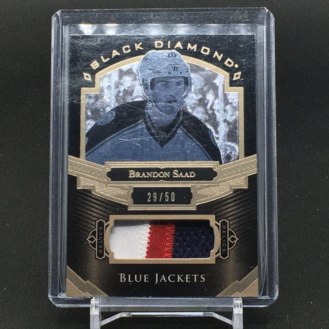 2016 UPPER DECK BLACK DIAMOND - B. SAAD - #BDB-BS - #'D/50 - PATCH