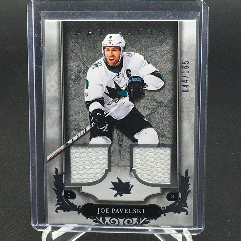 2018 UPPER DECK ARTIFACTS - J. PAVELSKI - #64 - #'D/165 - DUAL RELIC