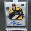 2017 UPPER DECK PREMIER - ROOKIE AUTO PATCH - J. KARLSSON - #AR-JF - #'D/299 - RELIC - AUTOGRAPH - RC