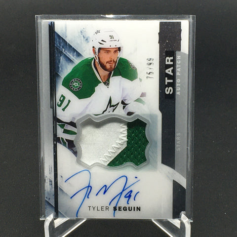 2015 UPPER DECK PREMIER - PREMIER STAR - T. SEGUIN - #S-TS - #'D/99 - AUTO PATCH