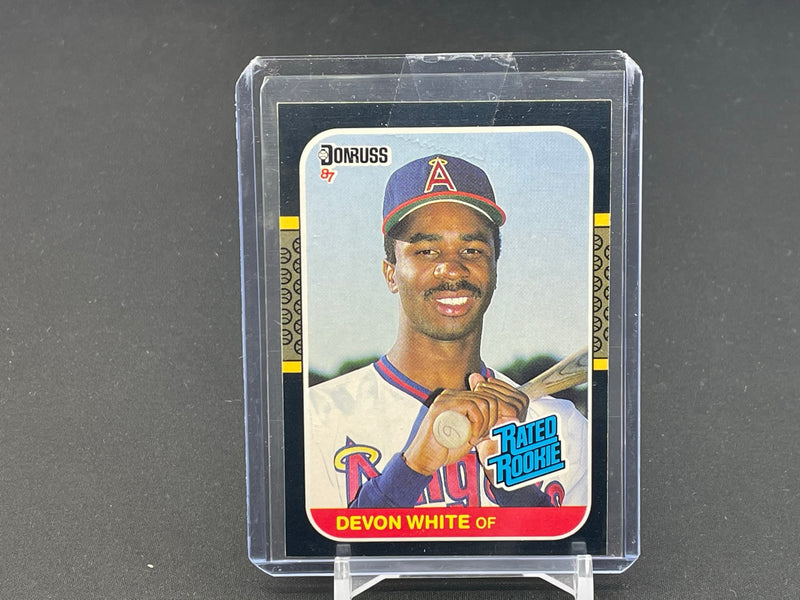 1987 DONRUSS - RATED ROOKIE - D. WHITE -