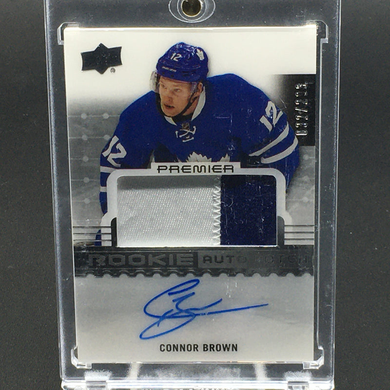 2016 UPPER DECK PREMIER - ROOKIE AUTO PATCH - C. BROWN - #102 - #'D/299 - RELIC - AUTOGRAPH - RC