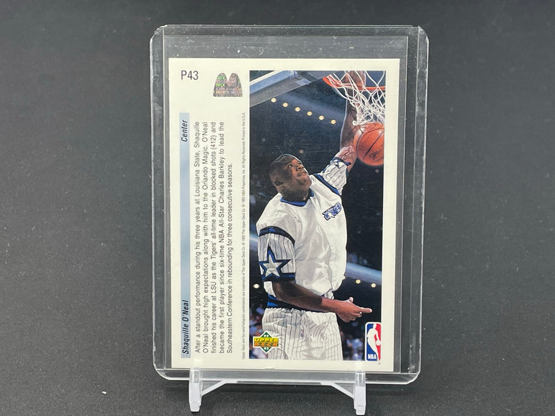 1992 UPPER DECK - FUTURE FORCE - S. O'NEAL -