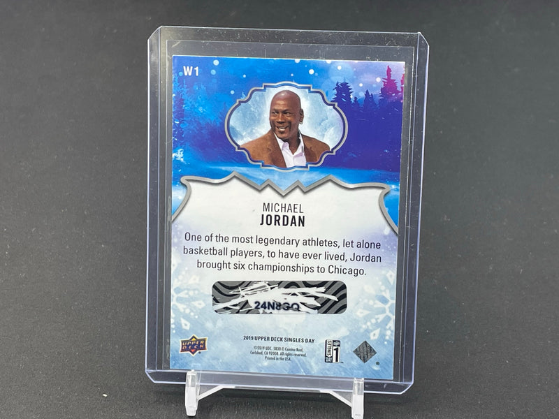 2019 UPPER DECK SINGLES DAY - WINTER - M. JORDAN -