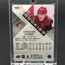 2016 UPPER DECK SP GAME USED HOCKEY - AUTHENTIC ROOKIES - C. DVORAK - #103 - #'D/220