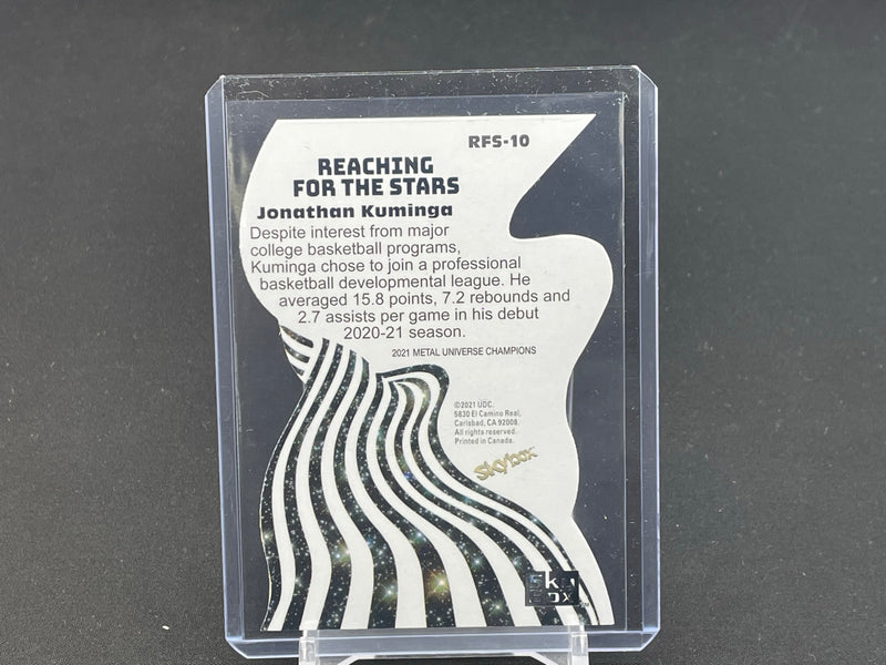 2021 UPPER DECK SKYBOX METAL UNIVERSE - REACHING FOR THE STARS - J. KUMINGA -